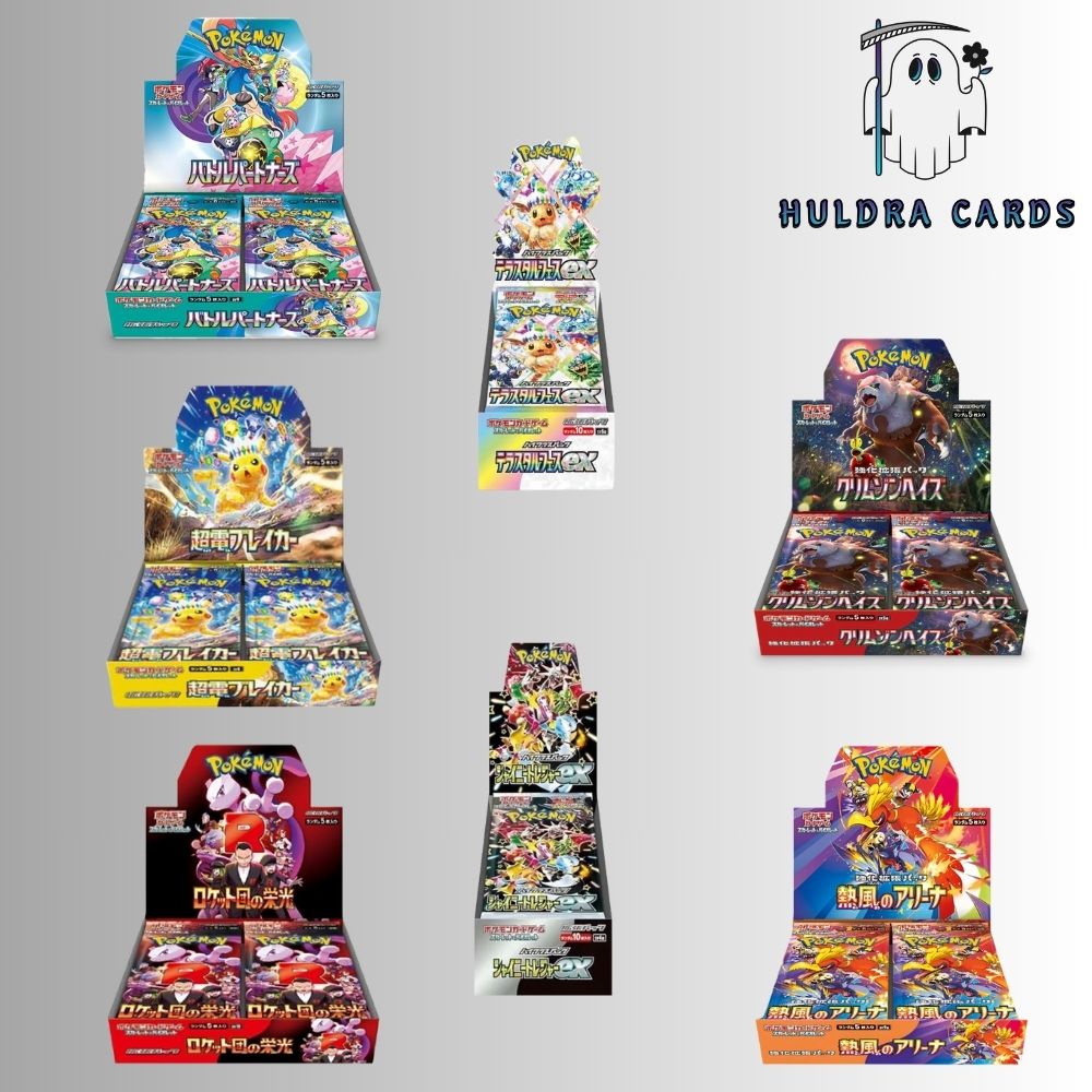 Pokémon Japanese Boxes